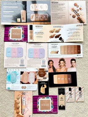Foundation/Concealer High-End Luxury SAMPLE Set Mixed Bundle
